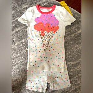 New J Crew Ice cream 100% cotton set for girls. Size 6